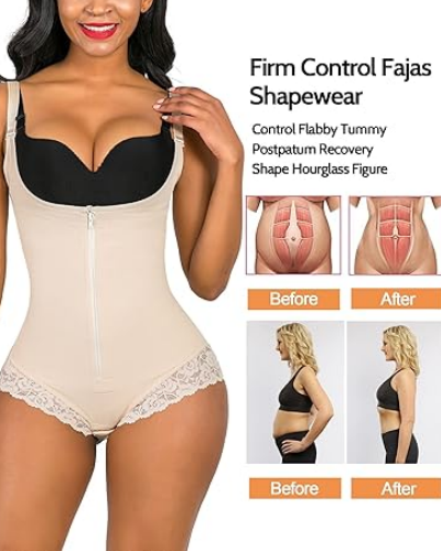 Shapewear Postpartum Tummy Control Body Shaper Butt Lifter