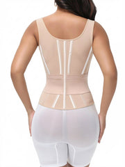 Adjustable Strap High Compression Shaper Vest With Built In Cups