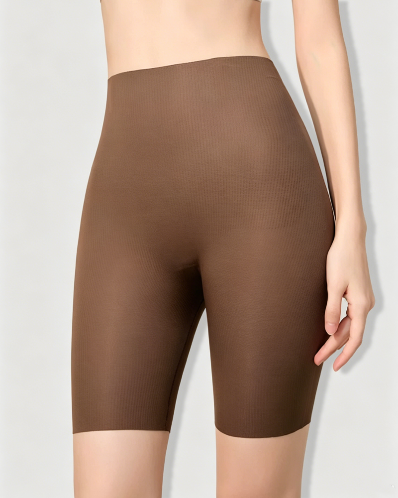 Seamless Padded Butt Lifter Shorts with Tummy Control