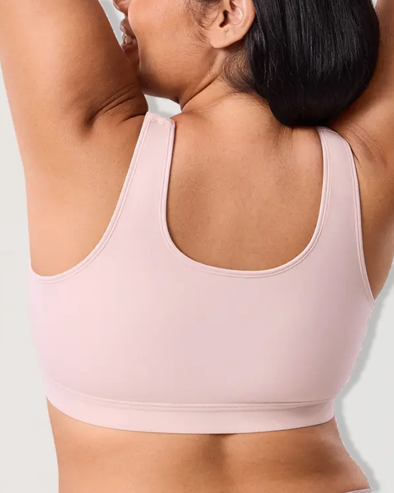 Full Cup Non-Padded Soft Lift Front Closure Bra