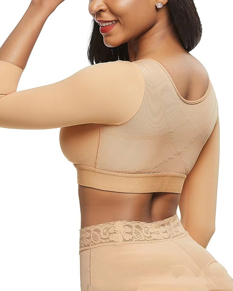 Front-Fastening Push-Up Wire-Free Arm Shaping Device