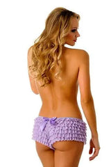 Lilac Ruffle Truffle Boyshort