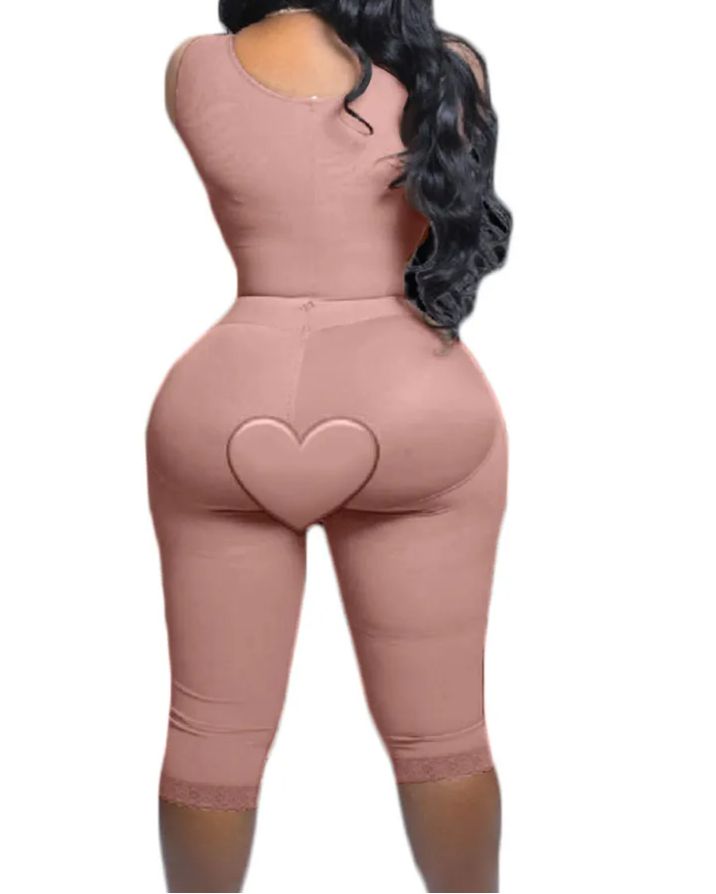 Full Body Support Arm Compression Shrink Your Waist With Built In Bra