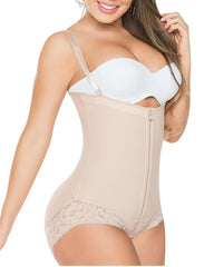 Women's Body Shaper Underwear Shaper Faja Slimming Tummy Control Fajas Shapewear Lace Bodysuits