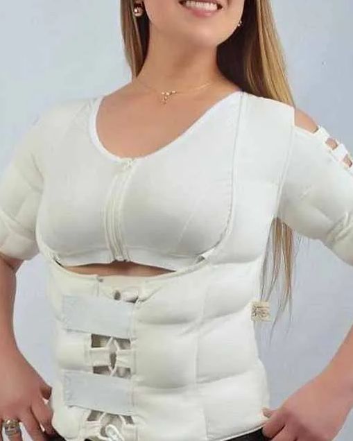 Women's Waist Trainer Tighten Lower Bust Corset Steel Bones Hourglass Shapewear Inflatable