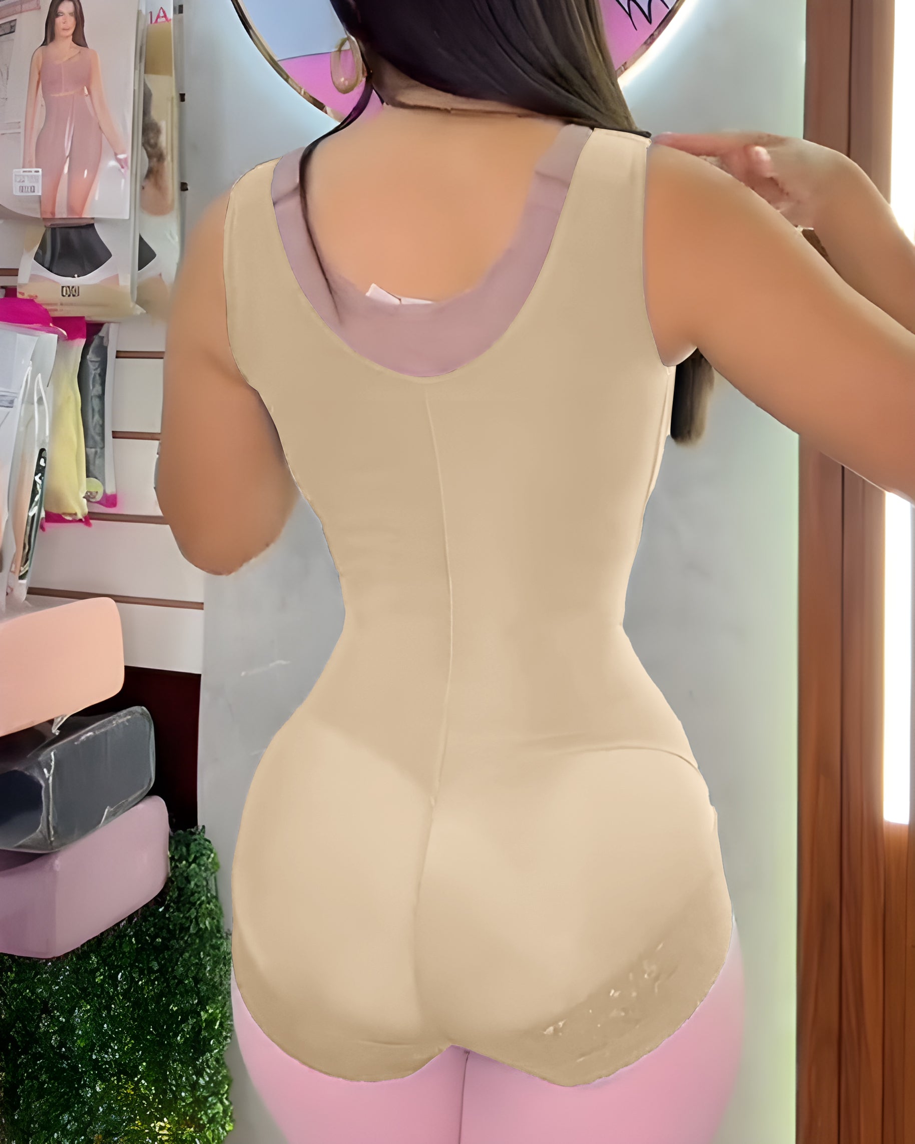 Double Layer Strong Tummy Control Thong Shapewear