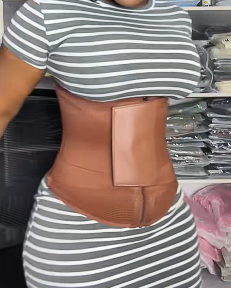 Body Shaping Waist Trainer Abdominal Support Belt