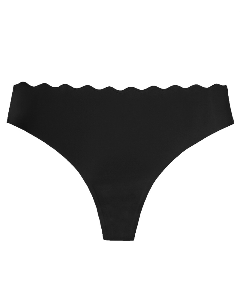 Women's Seamless Hollow-Out Wave Knickers Underwear For Valentine's Day