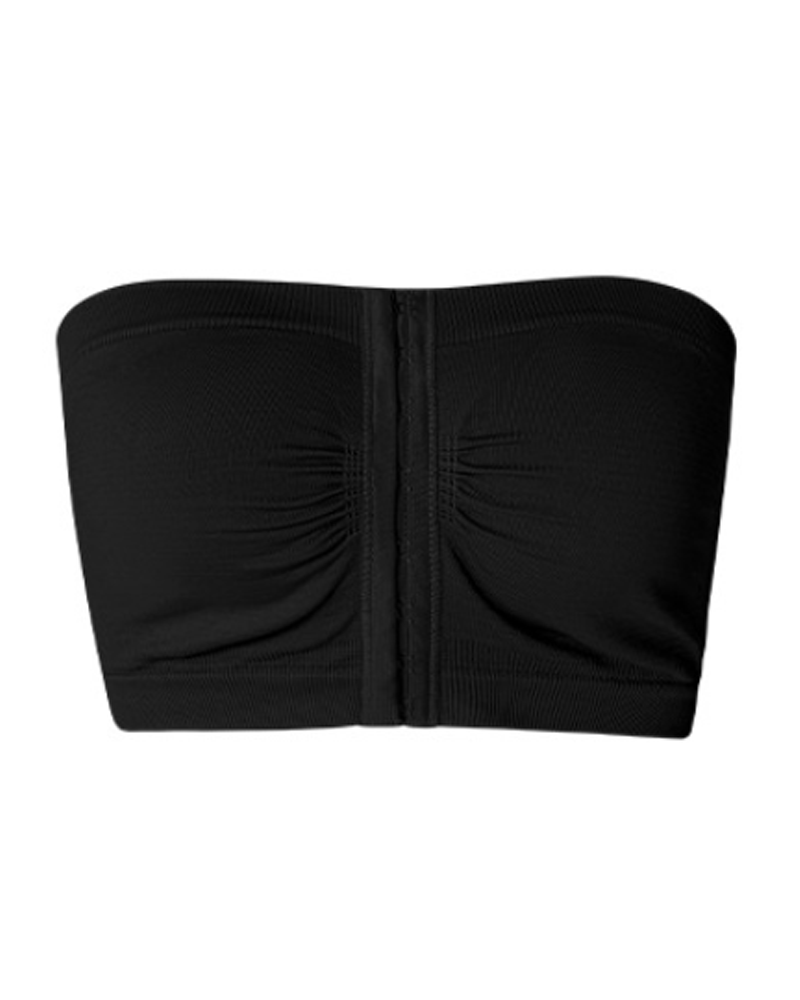 Front-Fastening Strapless Bra