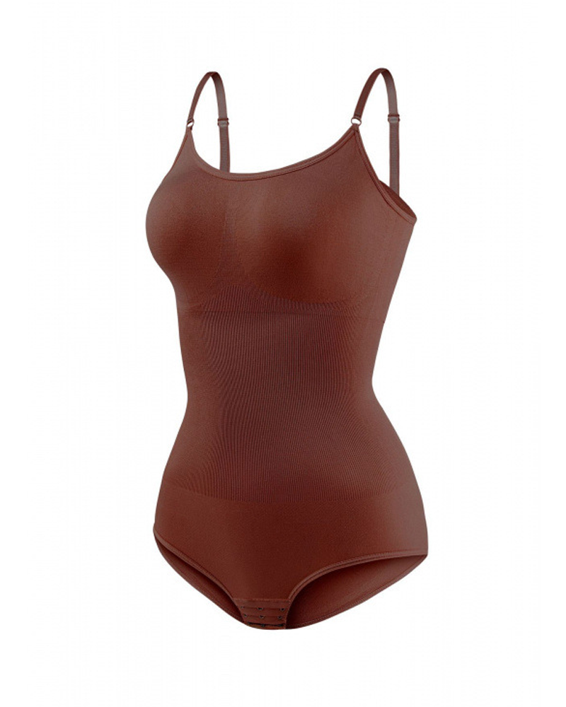 Hip-Lifting Suspender Elastic Body-Shaping Bodysuit