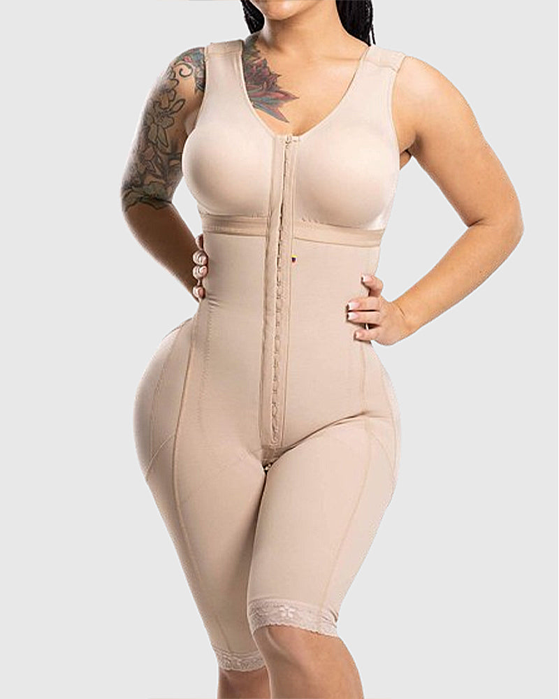 Adjustable Tummy Control Shapewear Fajas with Bra