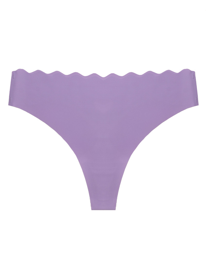 Women's Seamless Hollow-Out Wave Knickers Underwear For Valentine's Day