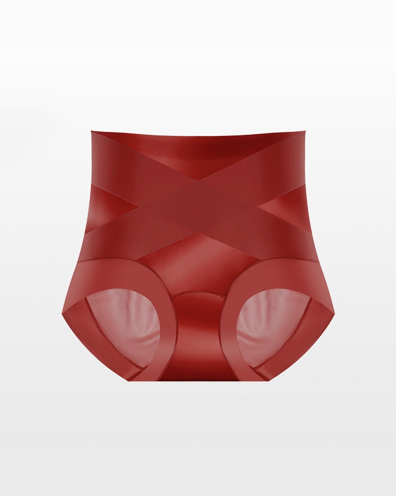 High Waist Strong Tummy Control Ice Silk Seamless Underwear