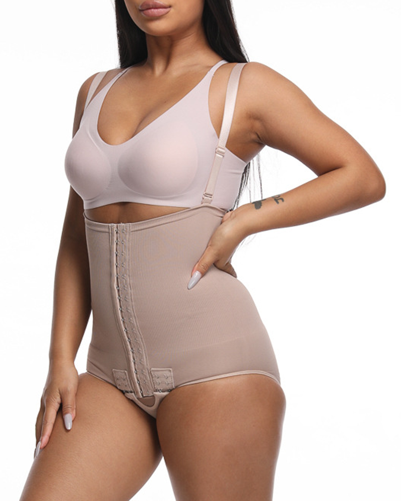 Waist-Cinching Hip-Lifting Bodysuit