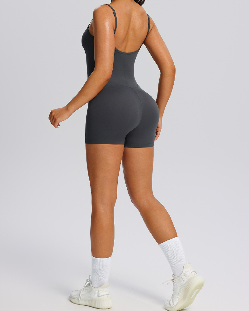 Waist Cinching & Butt Lifting Yoga Bodysuit
