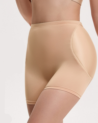 High Waisted Tummy Control Butt Lifter Shapewear Shorts With Padded Hip Pads