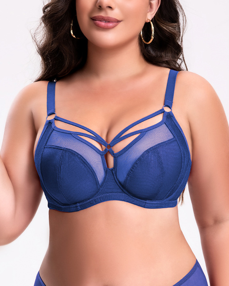 Push-Up Anti-Sagging Breathable Thin Full-Cup Bra