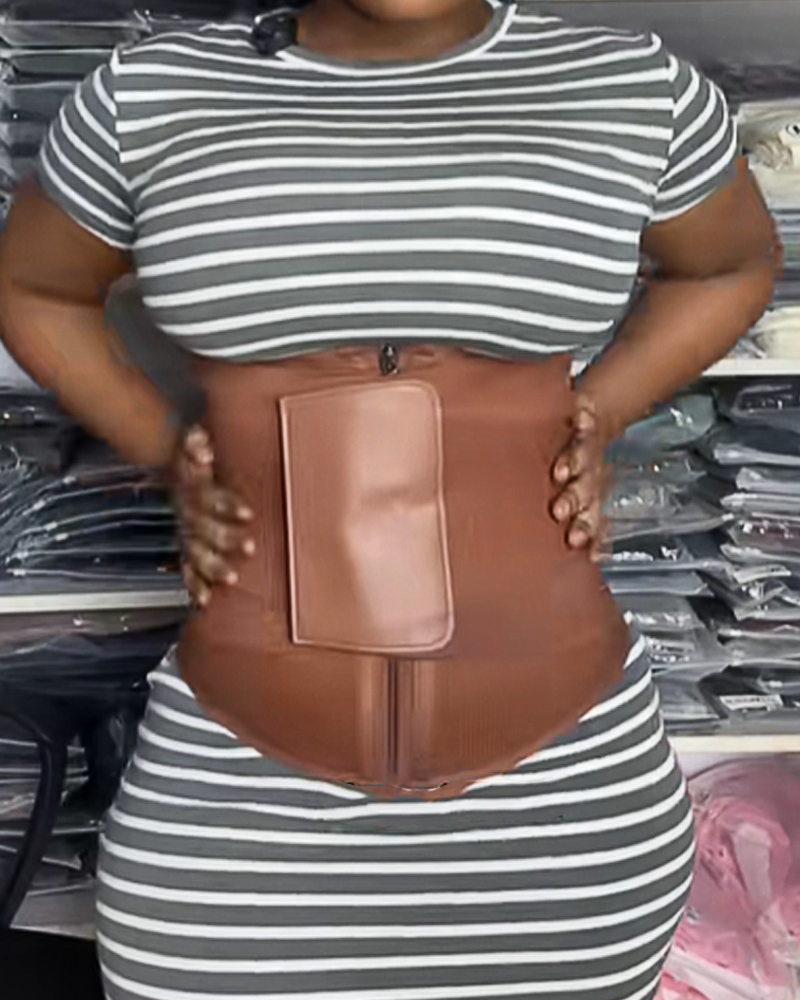 Body Shaping Waist Trainer Abdominal Support Belt