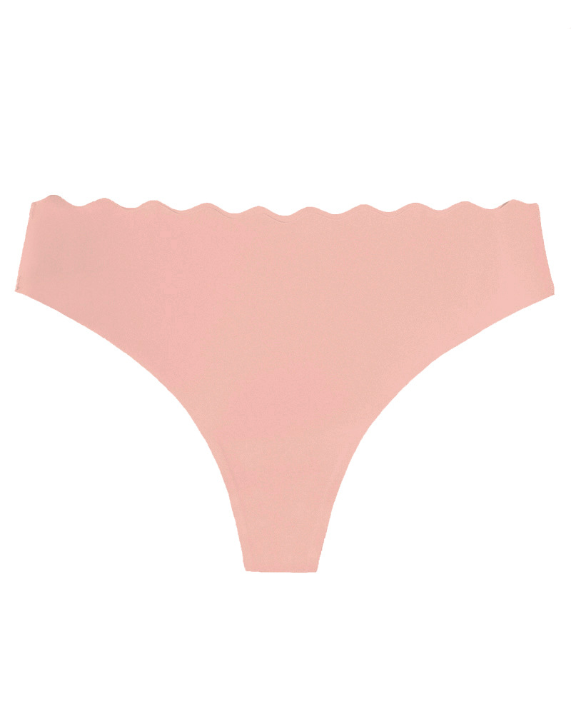 Women's Seamless Hollow-Out Wave Knickers Underwear For Valentine's Day