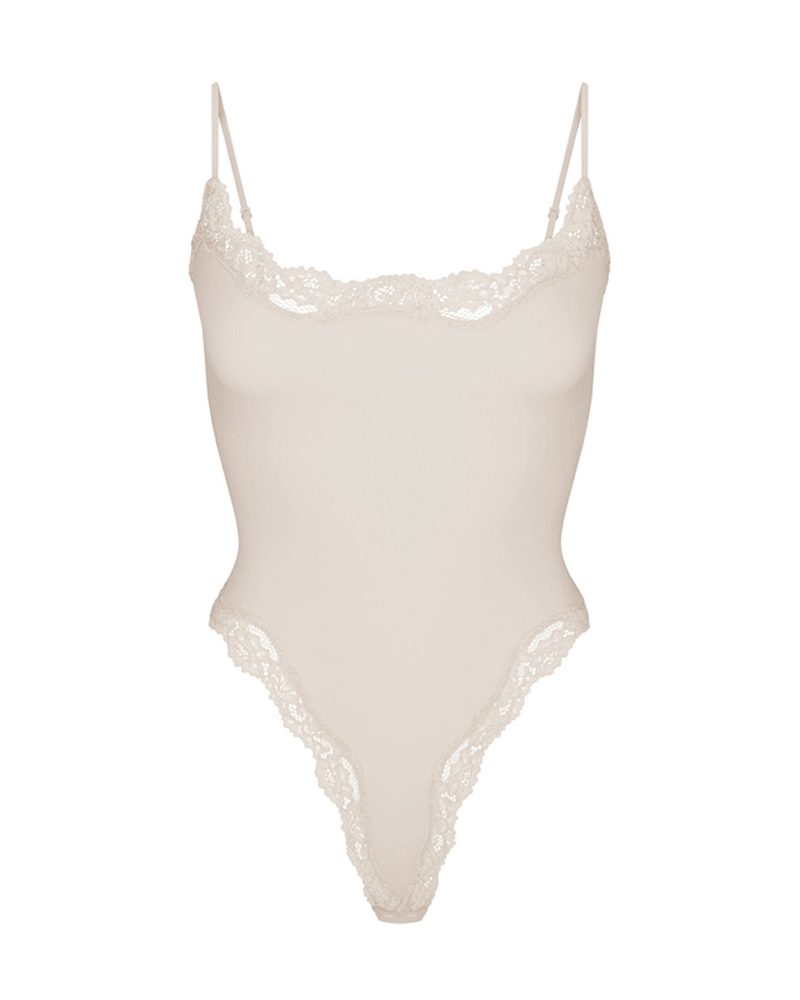 Sexy Halter-Neck Lace Bodysuit
