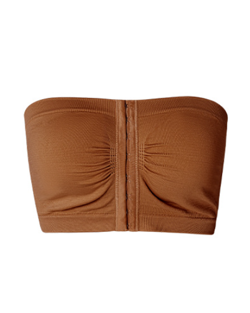 Front-Fastening Strapless Bra