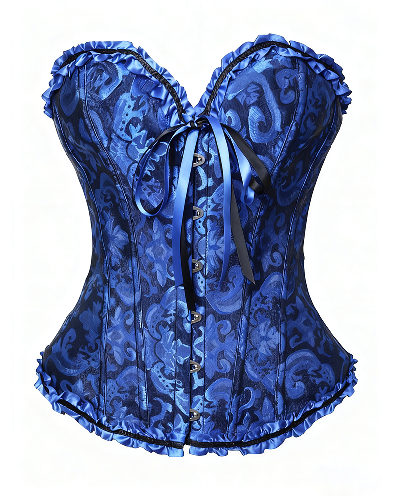 Lace-Up Waist Shaping Corset