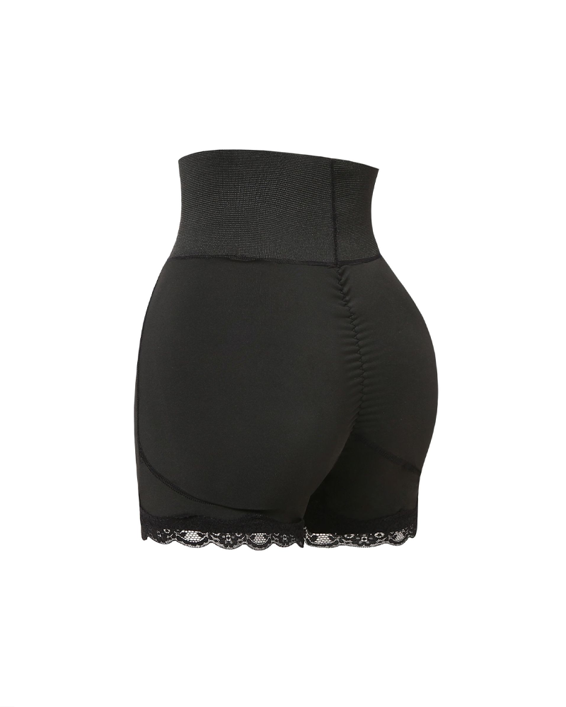 Breathable Tummy-Flattening Hip-Enhancing And Shaping Shorts With Padding