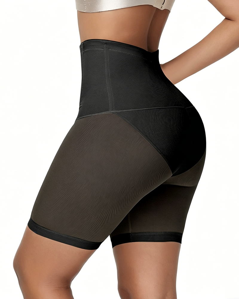 High Waist Cotton Crotch Postpartum Shaping Tummy Control Butt Lifting Shorts