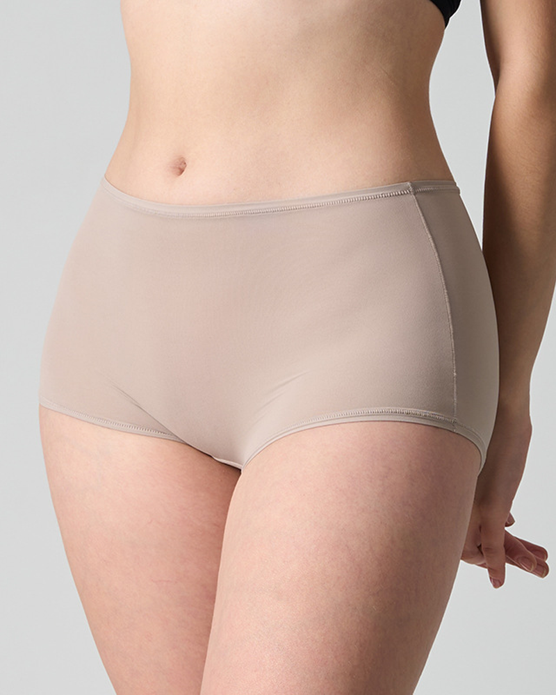 High Stretch Naked Feeling Antibacterial Mid-Waist Sports Boxer Briefs