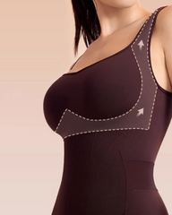 Open-Back Tummy Control Butt Lifter Shaping Bodysuit