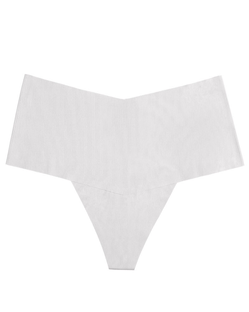 Mid-Waist Seamless Non-Pinch Ice Silk Breathable Thong Underwear