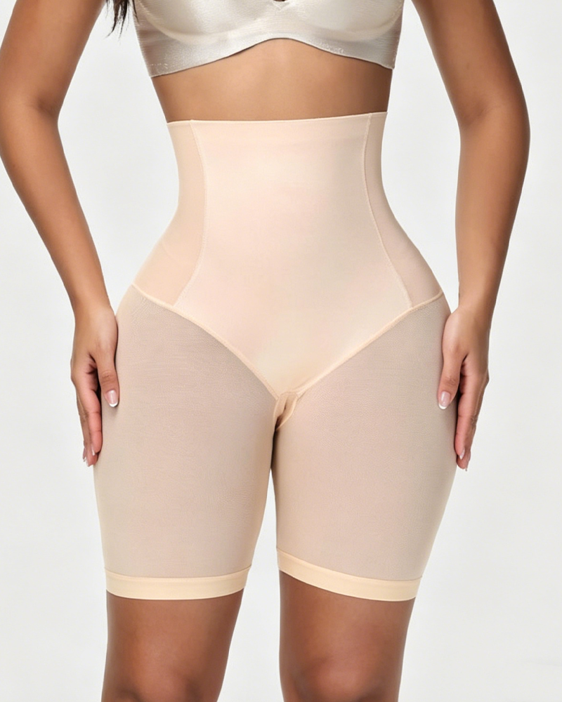 High Waist Cotton Crotch Postpartum Shaping Tummy Control Butt Lifting Shorts