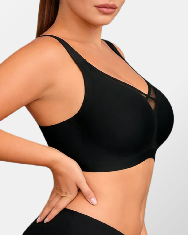 Seamless Comfortable Mesh Bra