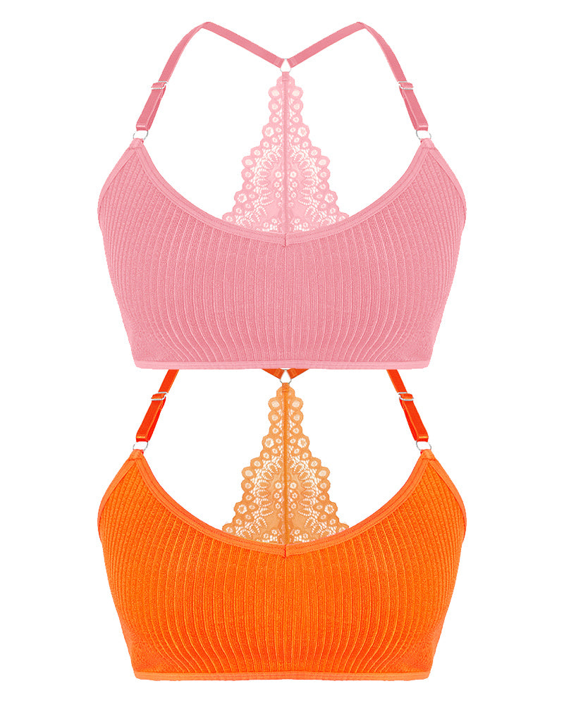 Adjustable Bra Vest With Double Shoulder Straps