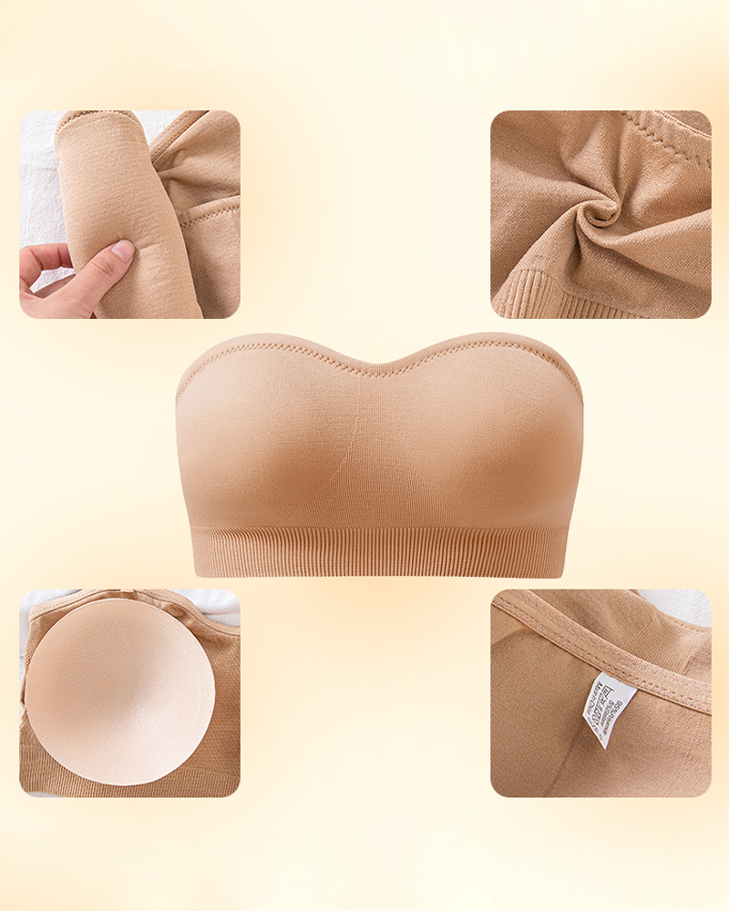 Non-Slip Invisible Strapless Bralette