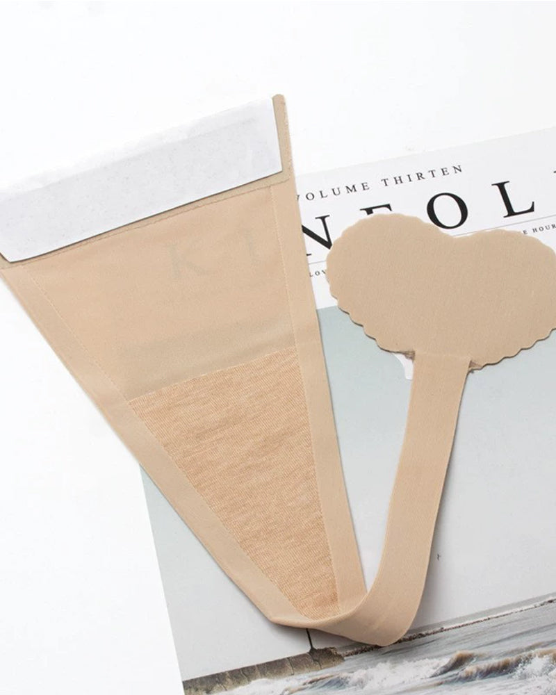 Sexy Reusable Silicone Self-Adhesive T-Back Panties