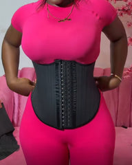 Latex Waist Trainer 25-Steel Boned Binders Corset