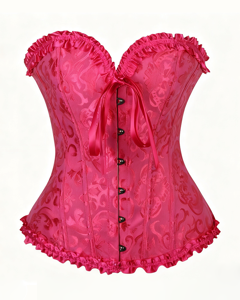 Lace-Up Waist Shaping Corset