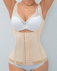 Hook-And-Eye Tummy Control Shapewear Tank