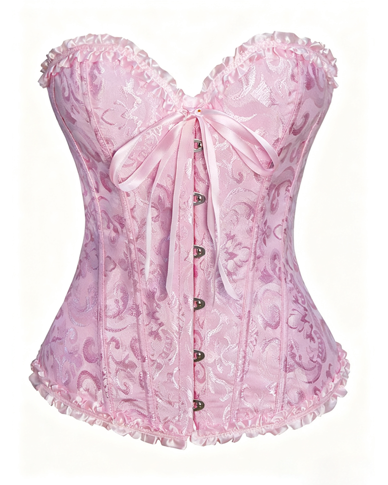 Lace-Up Waist Shaping Corset