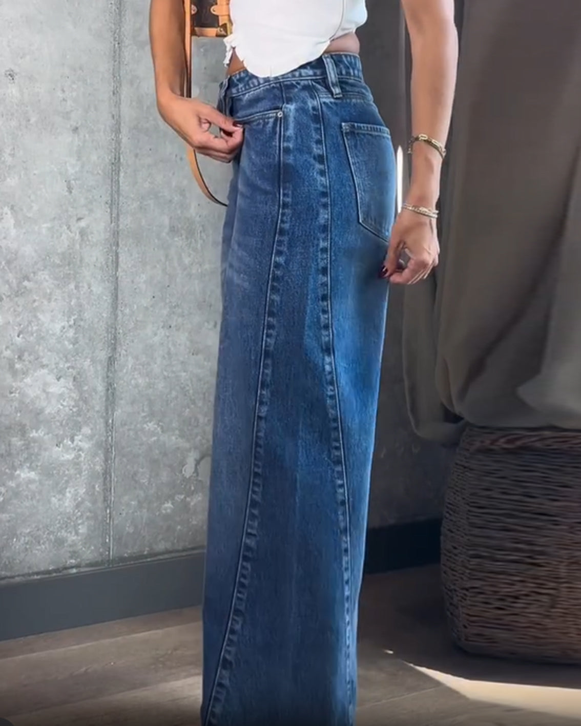 3D Tummy Control High Waisted Washed Jeans for Women - Curvy Fit