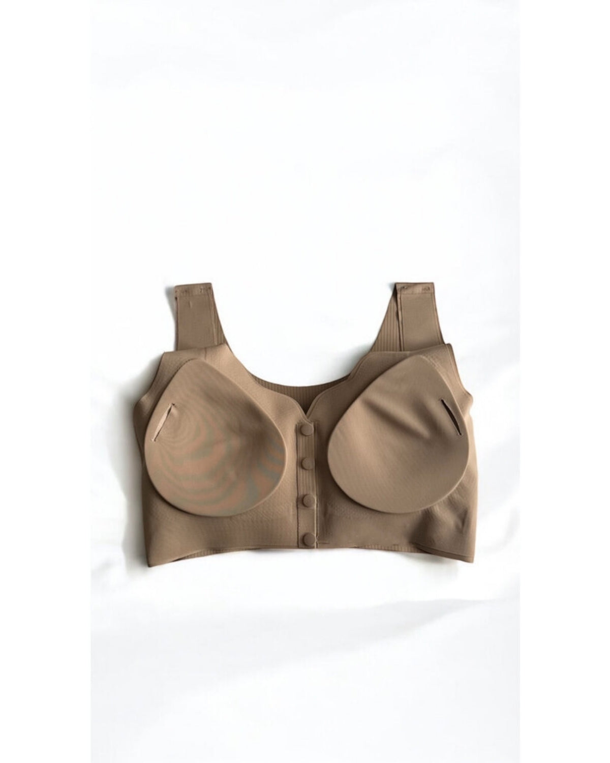 Laser Illusions Buttoned Bra
