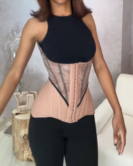 21-Steel-Ribbed Tummy Control And Shaping Waist Belt