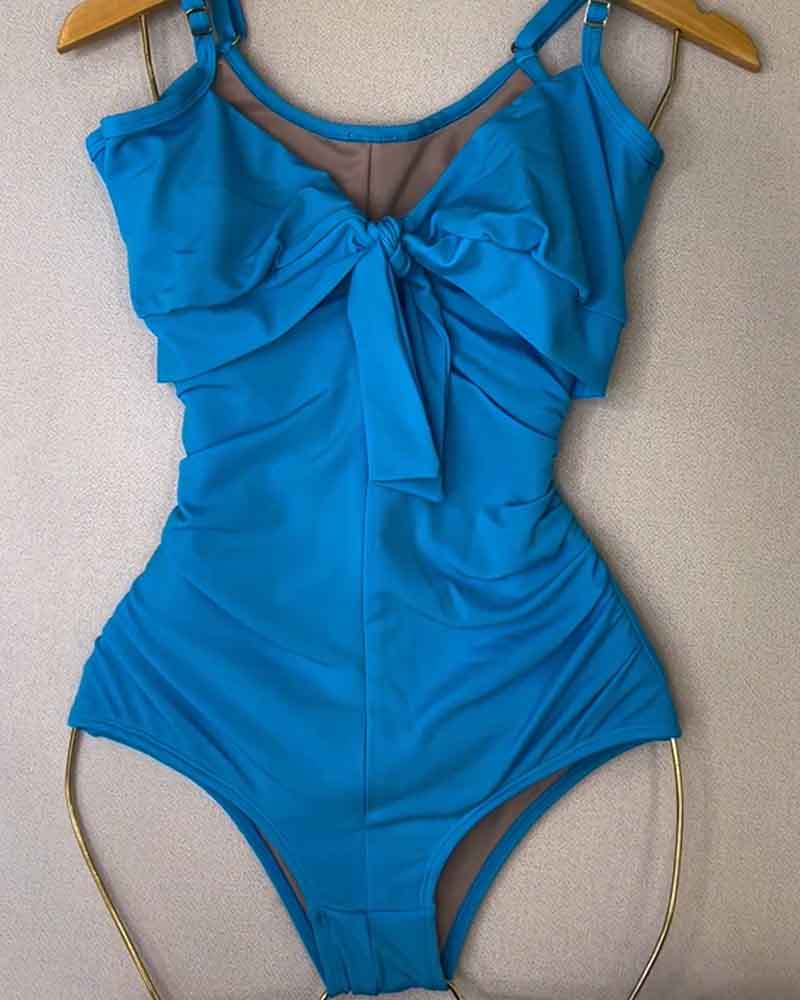 Bodysuit Sleeveless Swim Shapewear