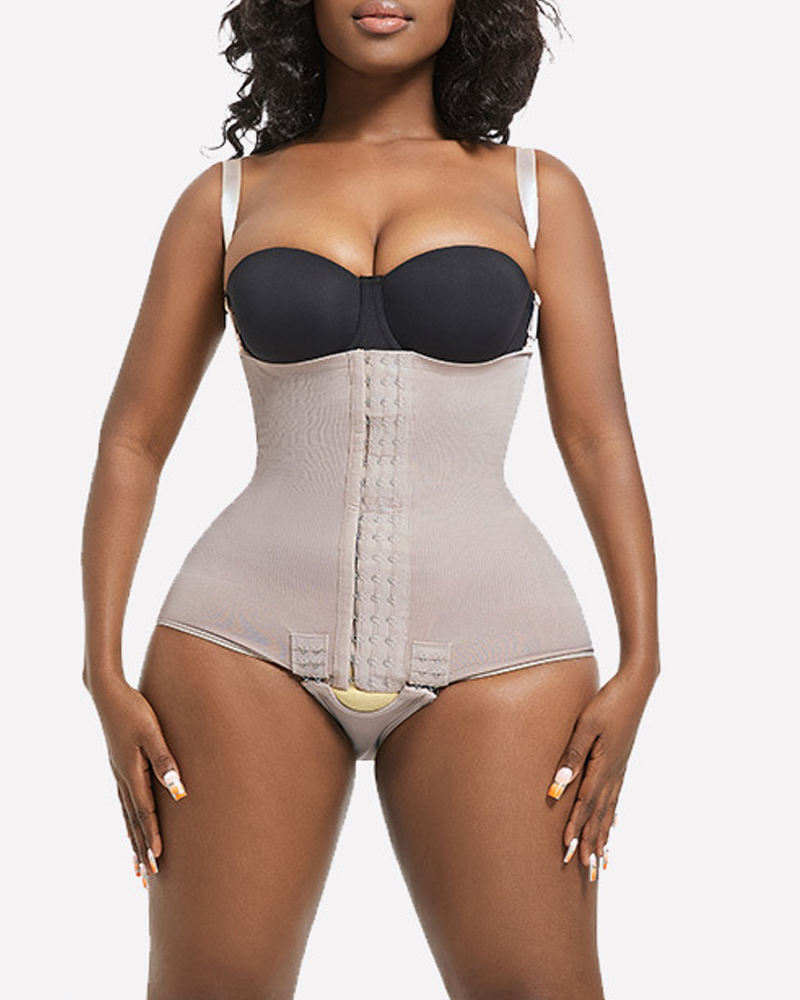 Waist-Cinching Hip-Lifting Bodysuit