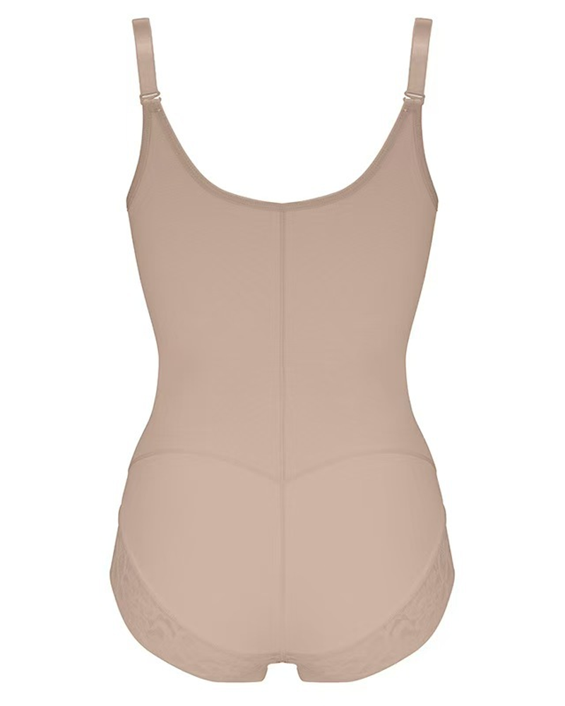Double Layer High Waist Zipper Shapewear