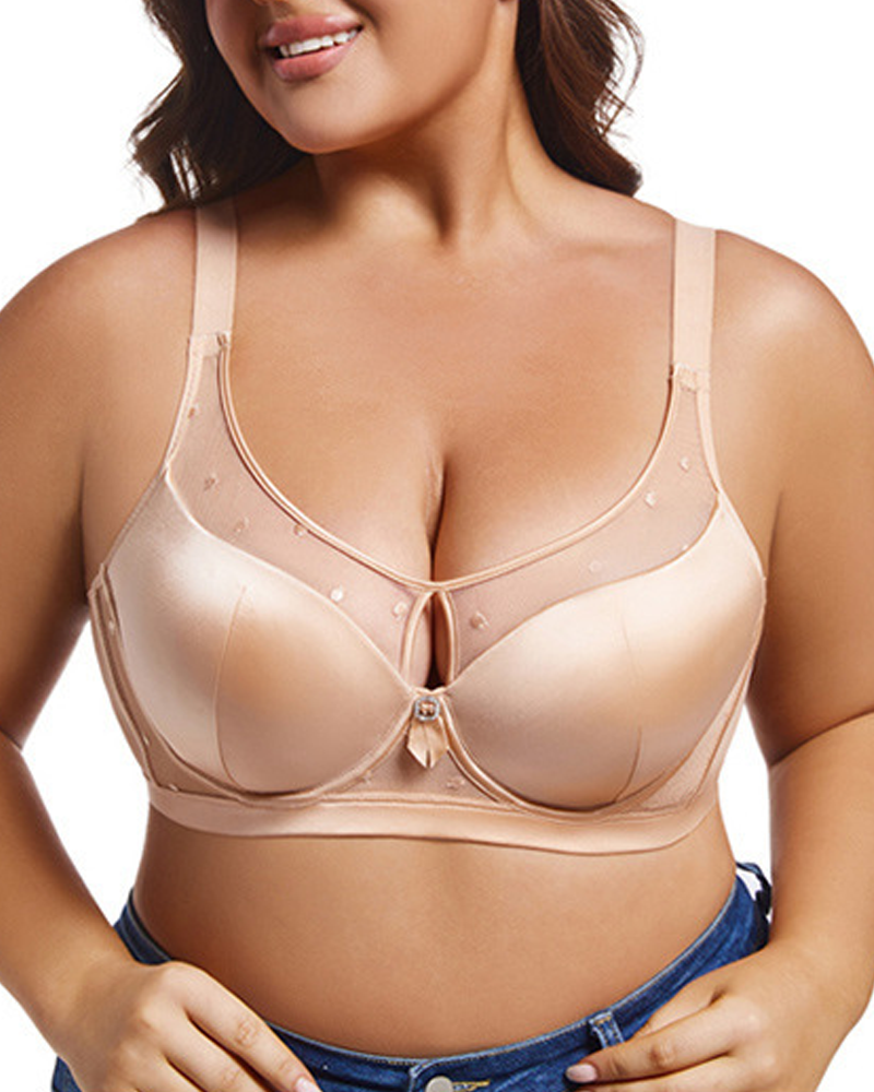 Soft Underwire Smooth And Seamless Push-Up Comfort Bra