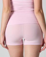 High Waist Ruched Fold-Over Yoga Biker Shorts