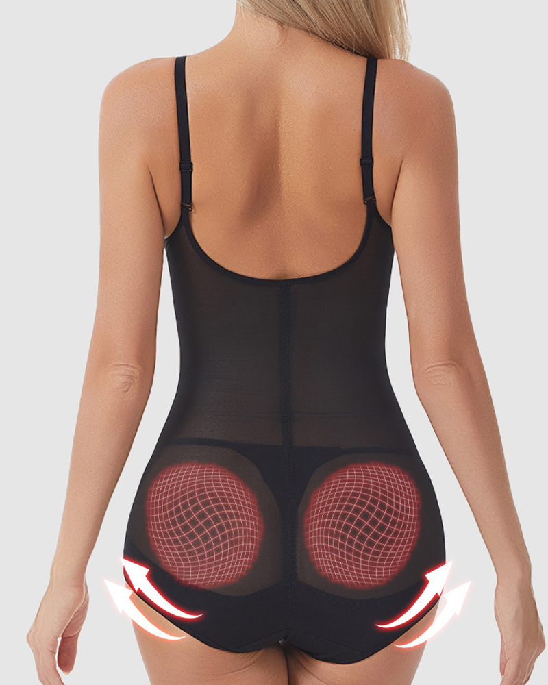 Belly Corset Waist-Tightening Chest Cover Body-Shaping Bodysuit