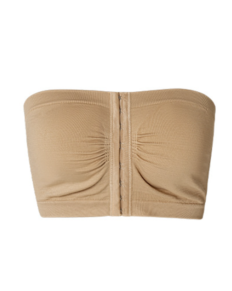 Front-Fastening Strapless Bra